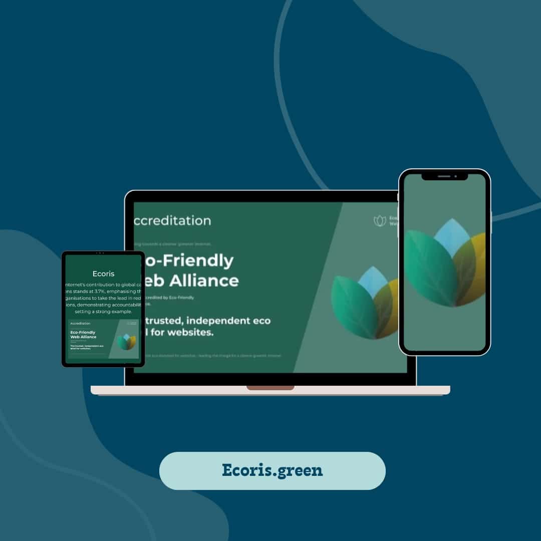 موقع Ecoris.green يحصل على اعتماد “الموقع الإلكتروني الواعي بالكربون” من Eco-Friendly Web Alliance (EFWA)