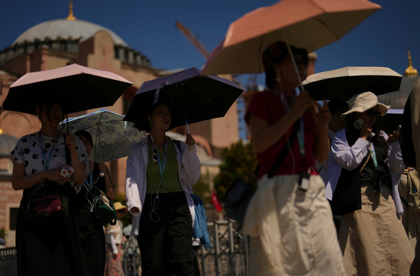 Brutal heat plagues parts of Europe, Asia and the Middle East